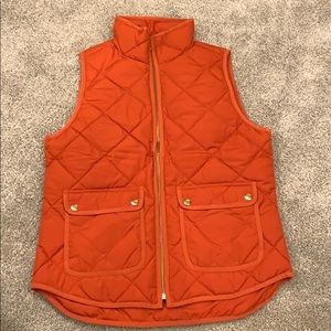 J.Crew excursion quilted down vest